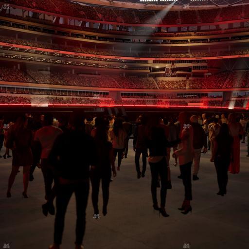 SoFi Stadium - Section Level 1 West Suite 3 Seat View