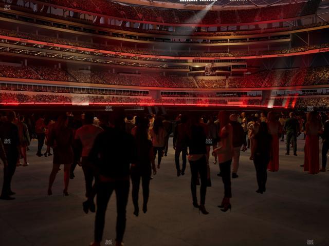 SoFi Stadium - Section Level 1 West Suite 3 Seat View