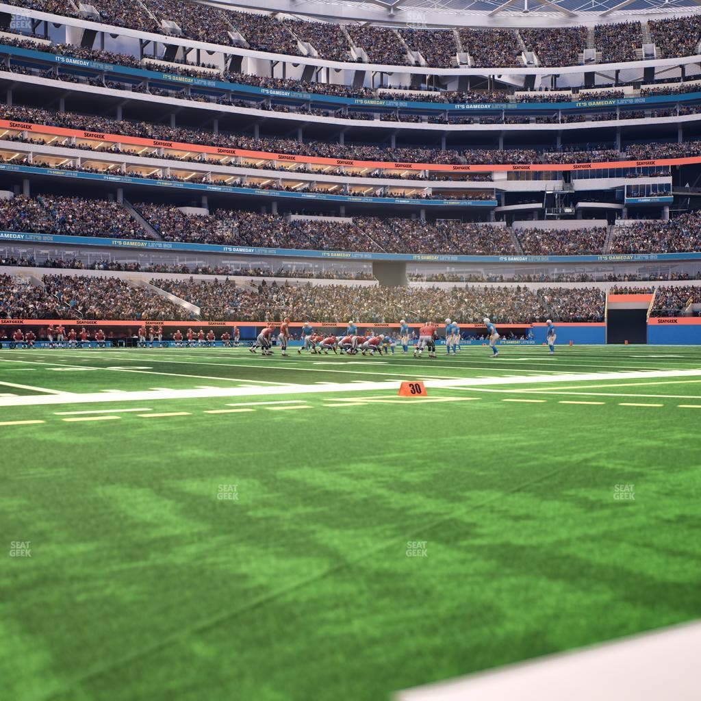 SoFi Stadium - Section Level 1 West Suite 4 Seat View