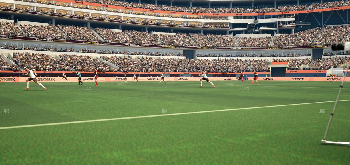 SoFi Stadium - Section Level 1 West Suite 4 Seat View