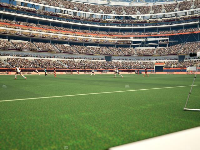 SoFi Stadium - Section Level 1 West Suite 4 Seat View