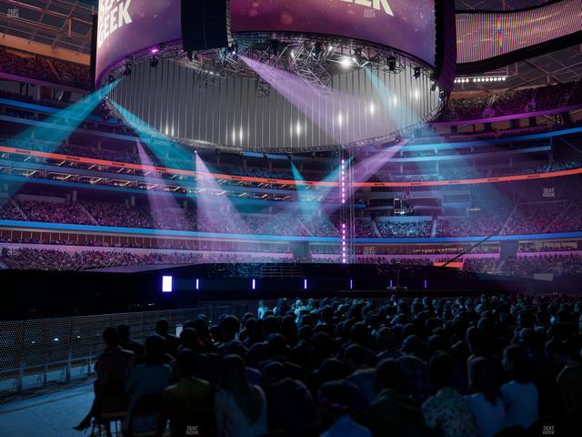 SoFi Stadium - Section Level 1 West Suite 4 Seat View