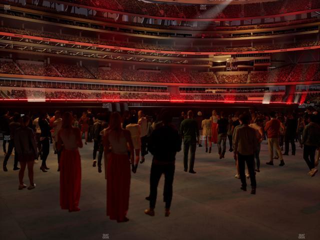 SoFi Stadium - Section Level 1 West Suite 4 Seat View