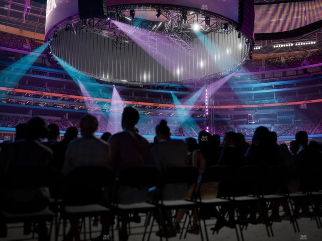 SoFi Stadium - Section Level 1 West Suite 5 Seat View