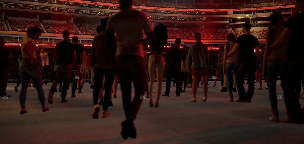 SoFi Stadium - Section Level 1 West Suite 5 Seat View