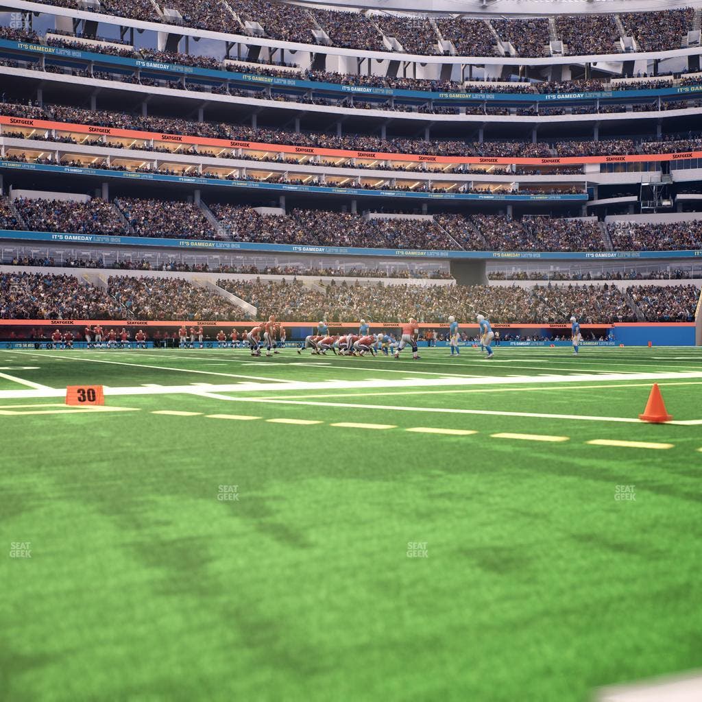 SoFi Stadium - Section Level 1 West Suite 5 Seat View