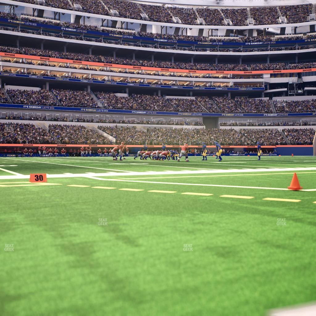 SoFi Stadium - Section Level 1 West Suite 5 Seat View