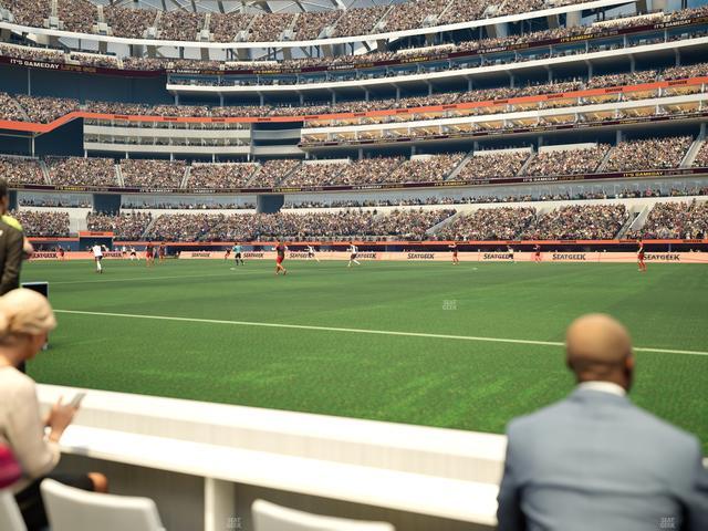 SoFi Stadium - Section Level 1 West Suite 6 Seat View