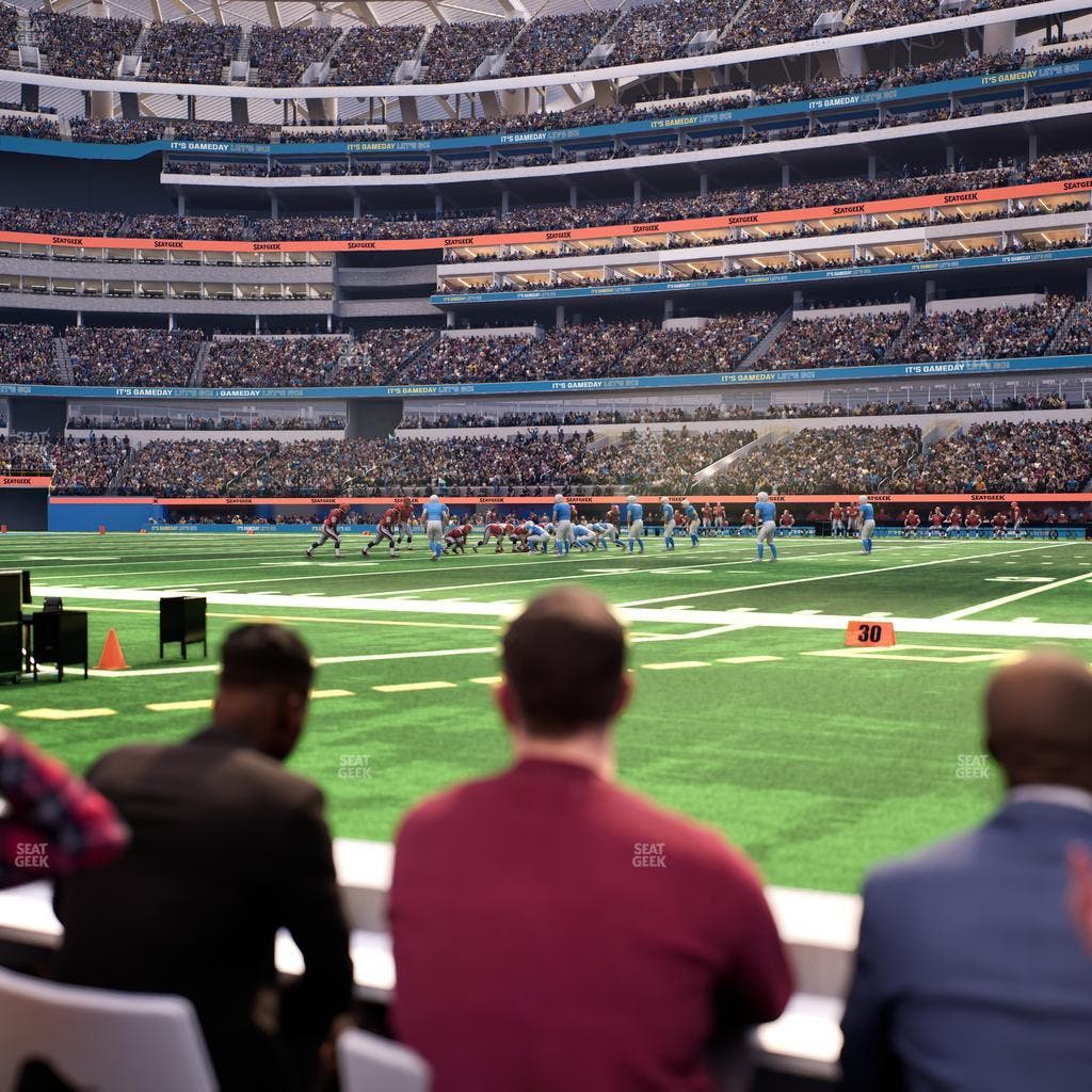SoFi Stadium - Section Level 1 West Suite 6 Seat View