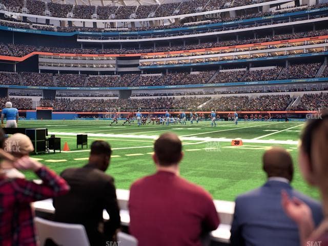 SoFi Stadium - Section Level 1 West Suite 6 Seat View