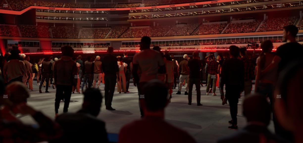 SoFi Stadium - Section Level 1 West Suite 6 Seat View