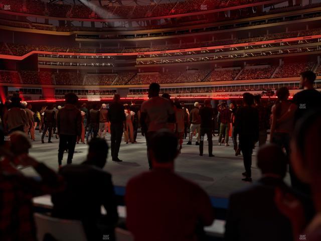 SoFi Stadium - Section Level 1 West Suite 6 Seat View