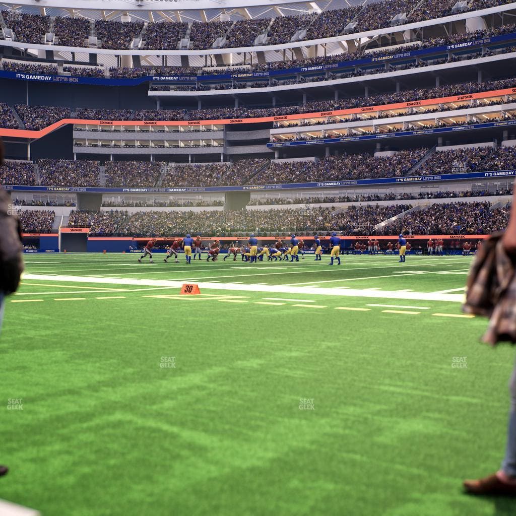 SoFi Stadium - Section Level 1 West Suite 7 Seat View