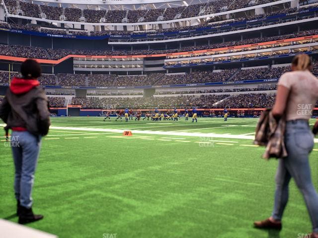 SoFi Stadium - Section Level 1 West Suite 7 Seat View