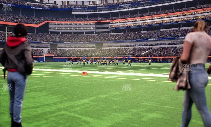 SoFi Stadium - Section Level 1 West Suite 7 Seat View