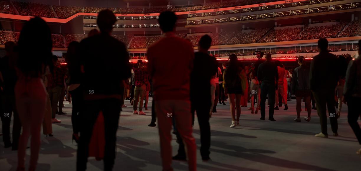 SoFi Stadium - Section Level 1 West Suite 7 Seat View