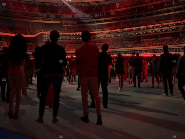 SoFi Stadium - Section Level 1 West Suite 7 Seat View