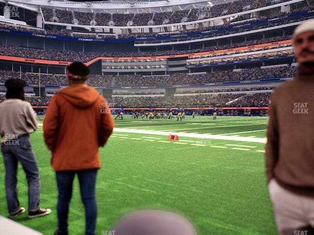 SoFi Stadium - Section Level 1 West Suite 8 Seat View