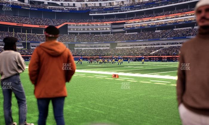 SoFi Stadium - Section Level 1 West Suite 8 Seat View