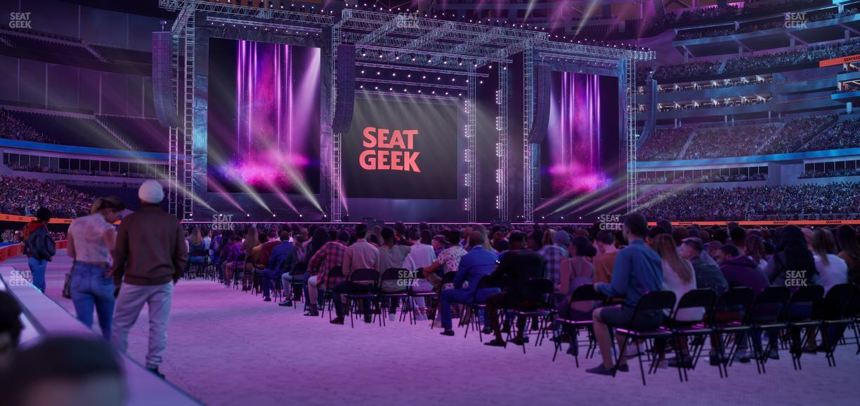 SoFi Stadium - Section Level 1 West Suite 8 Seat View