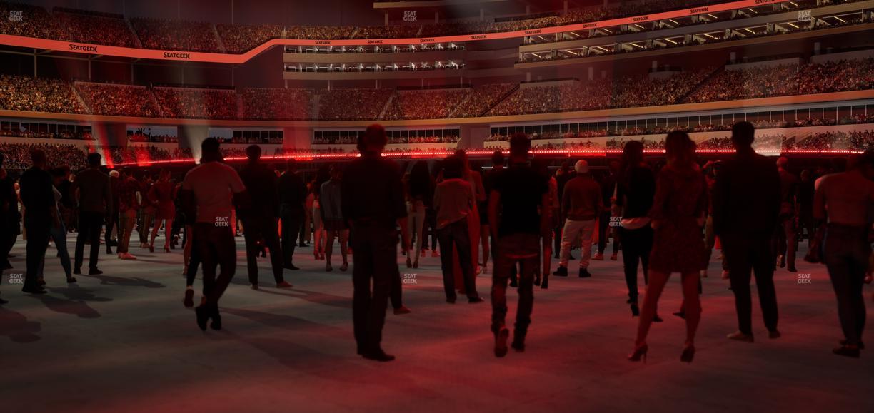 SoFi Stadium - Section Level 1 West Suite 8 Seat View