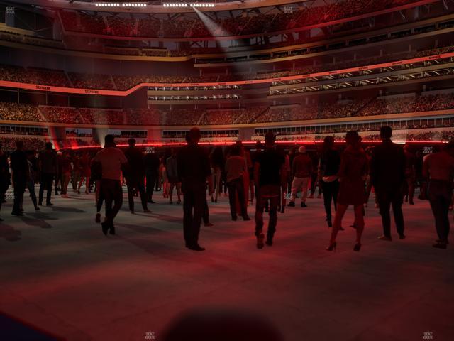 SoFi Stadium - Section Level 1 West Suite 8 Seat View