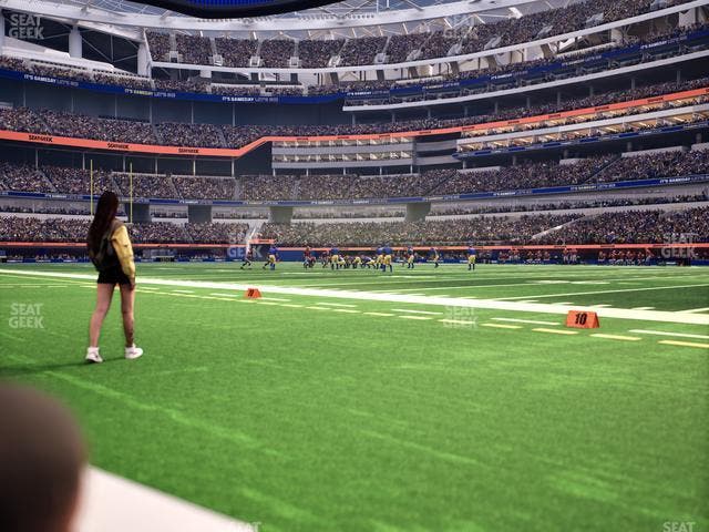 SoFi Stadium - Section Level 1 West Suite 9 Seat View