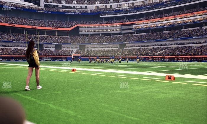 SoFi Stadium - Section Level 1 West Suite 9 Seat View