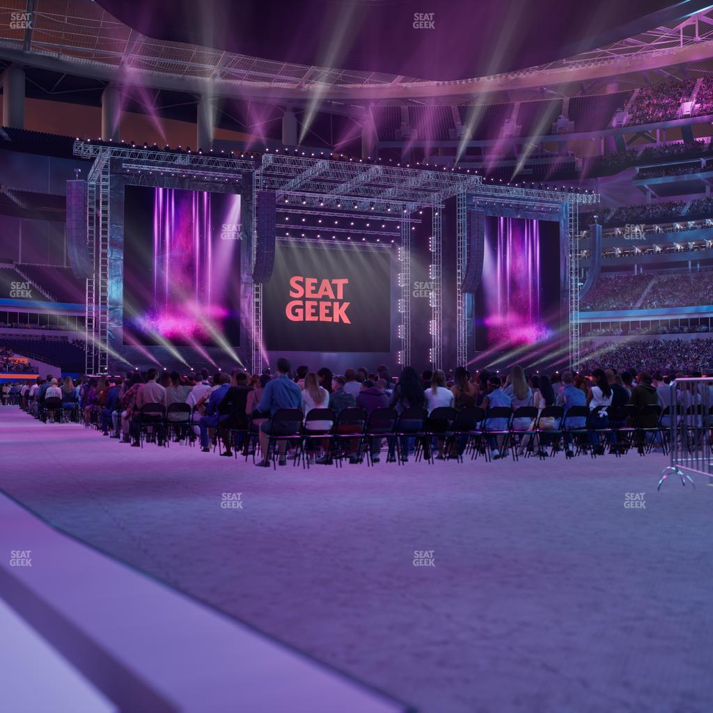 SoFi Stadium - Section Level 1 West Suite 9 Seat View