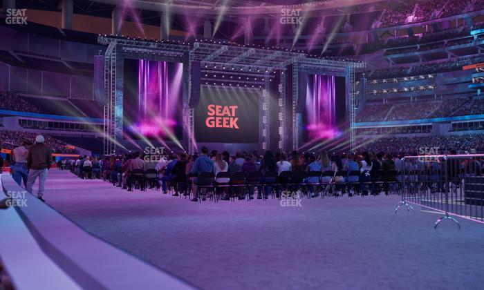 SoFi Stadium - Section Level 1 West Suite 9 Seat View