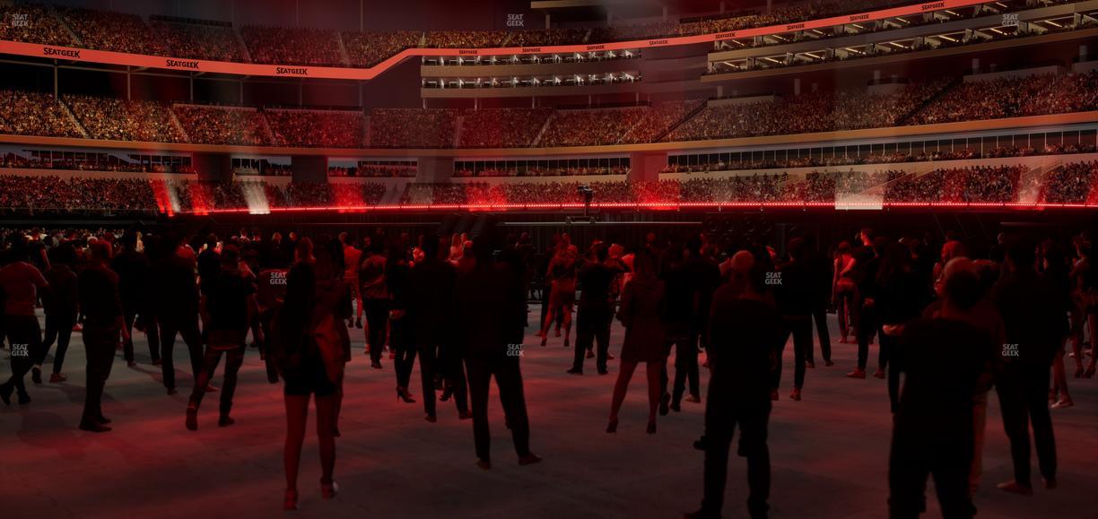 SoFi Stadium - Section Level 1 West Suite 9 Seat View