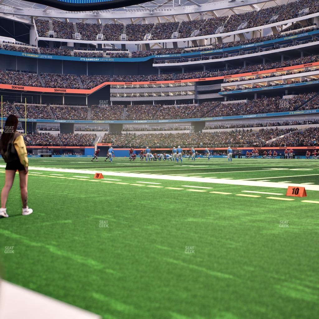 SoFi Stadium - Section Level 1 West Suite 9 Seat View