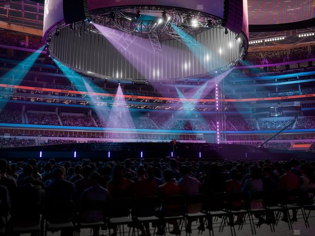 SoFi Stadium - Section Level 1 West Suite A Seat View