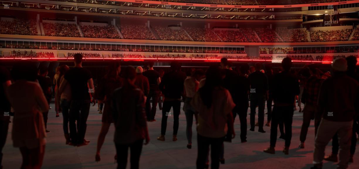 SoFi Stadium - Section Level 1 West Suite A Seat View