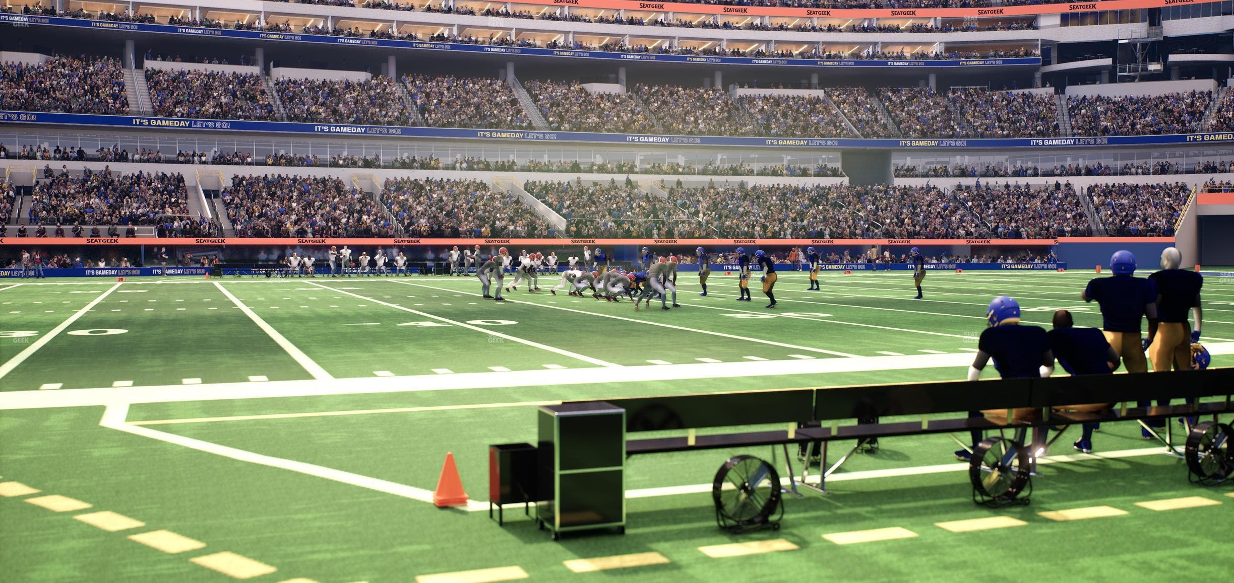 SoFi Stadium - Section Level 1 West Suite A Seat View