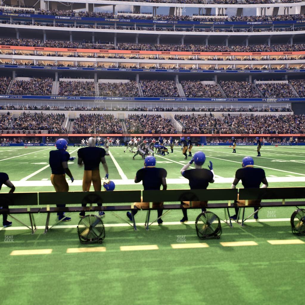 SoFi Stadium - Section Level 1 West Suite B Seat View