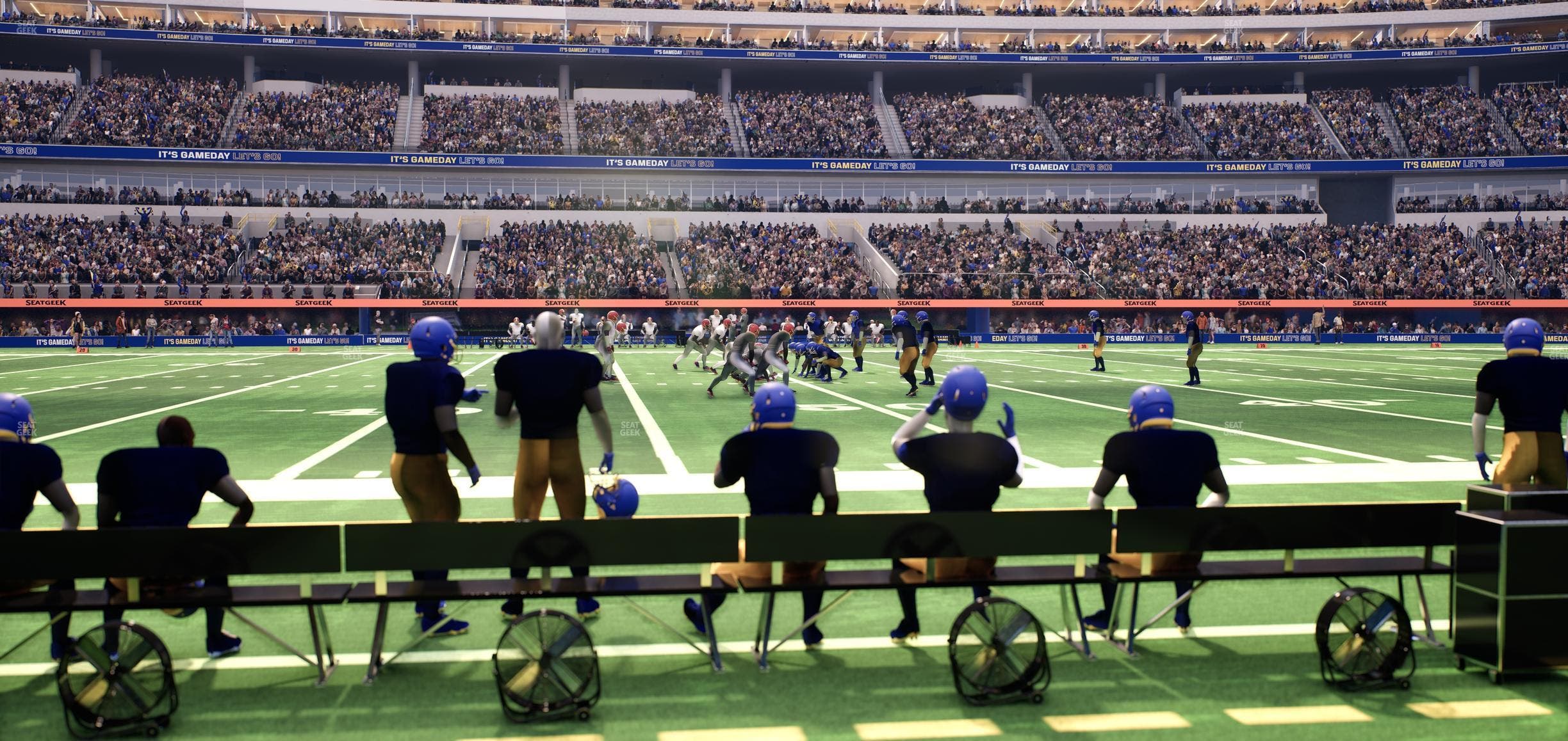 SoFi Stadium - Section Level 1 West Suite B Seat View