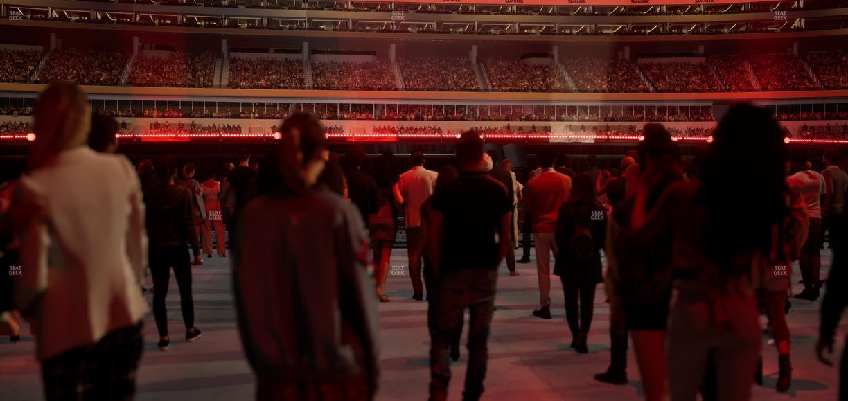 SoFi Stadium - Section Level 1 West Suite B Seat View