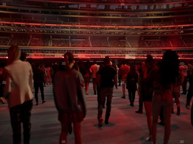 SoFi Stadium - Section Level 1 West Suite B Seat View