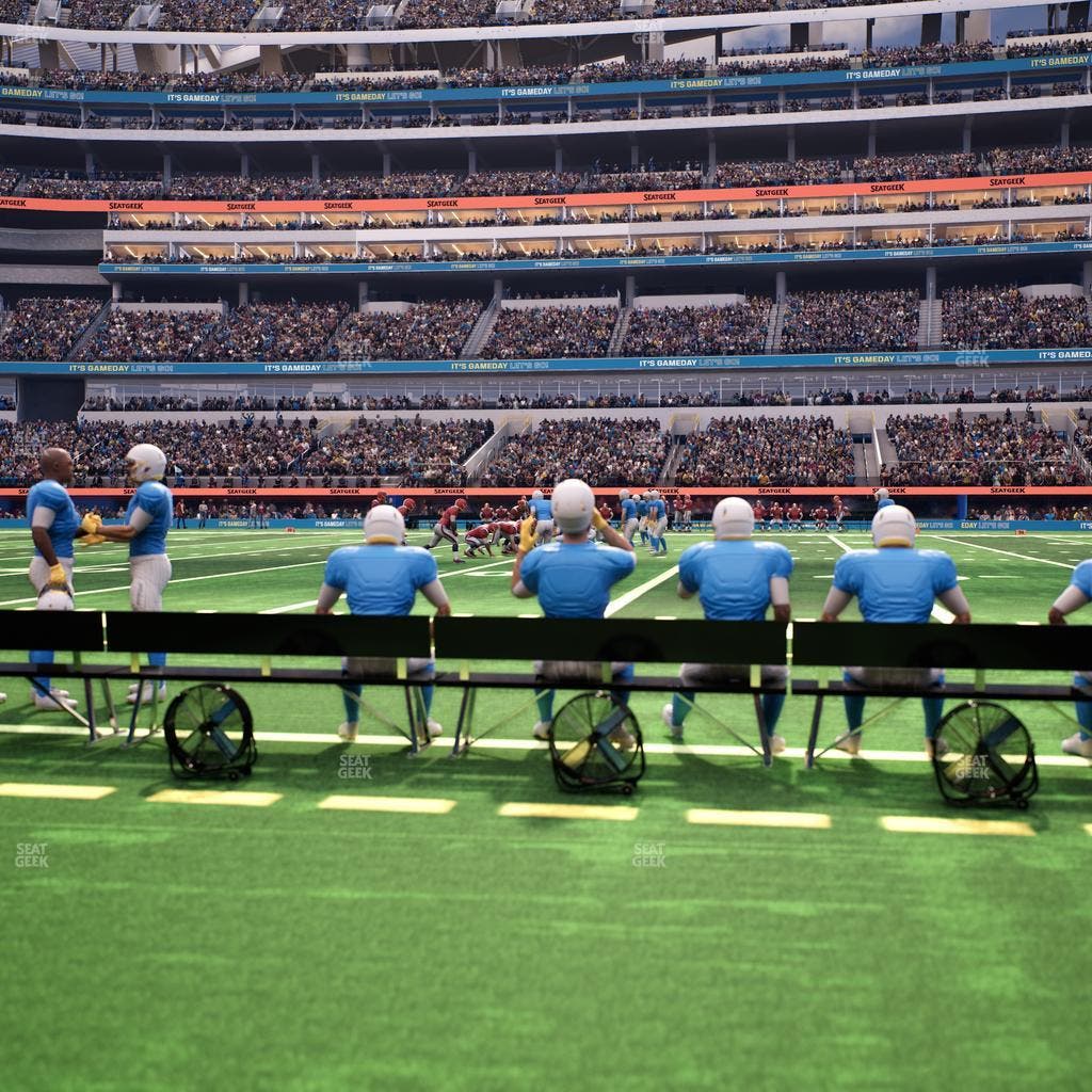 SoFi Stadium - Section Level 1 West Suite C Seat View