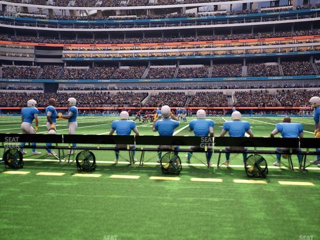 SoFi Stadium - Section Level 1 West Suite C Seat View