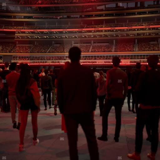 SoFi Stadium - Section Level 1 West Suite C Seat View