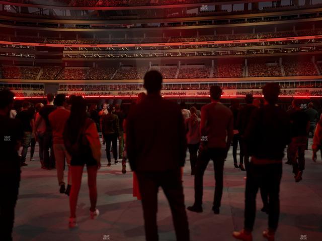 SoFi Stadium - Section Level 1 West Suite C Seat View