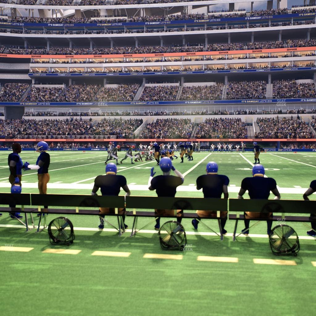SoFi Stadium - Section Level 1 West Suite C Seat View