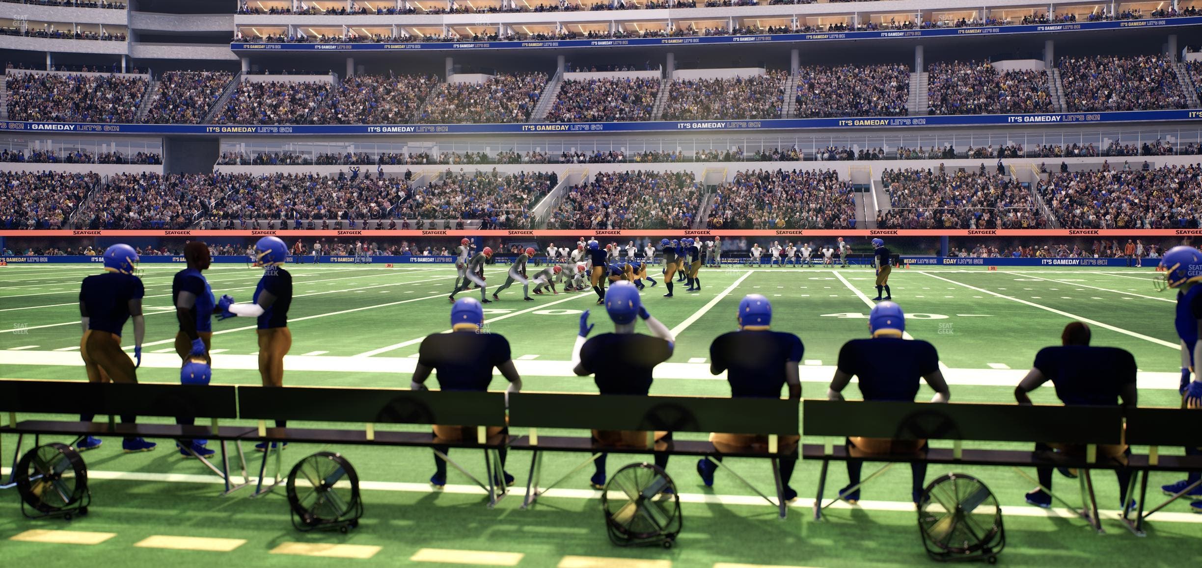 SoFi Stadium - Section Level 1 West Suite C Seat View