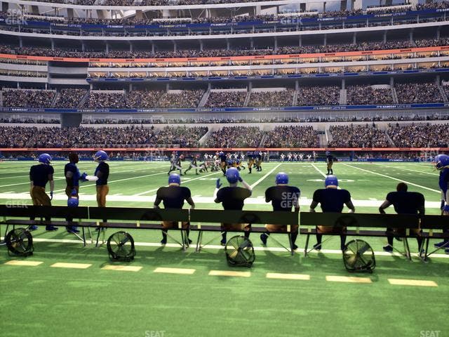 SoFi Stadium - Section Level 1 West Suite C Seat View