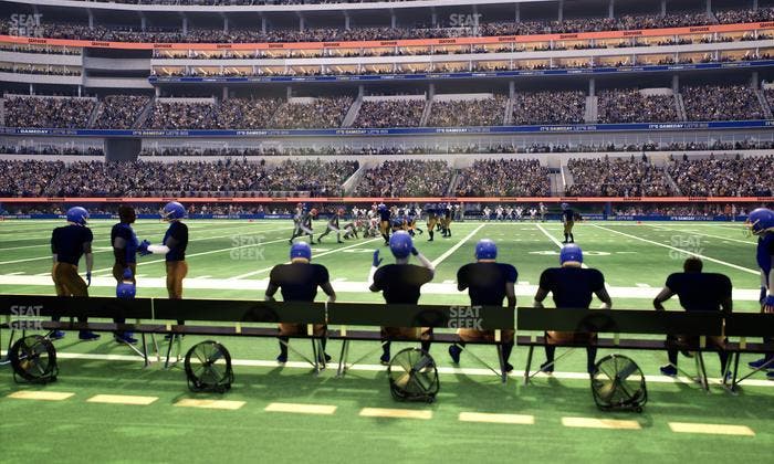 SoFi Stadium - Section Level 1 West Suite C Seat View