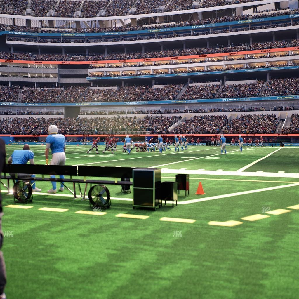 SoFi Stadium - Section Level 1 West Suite D Seat View