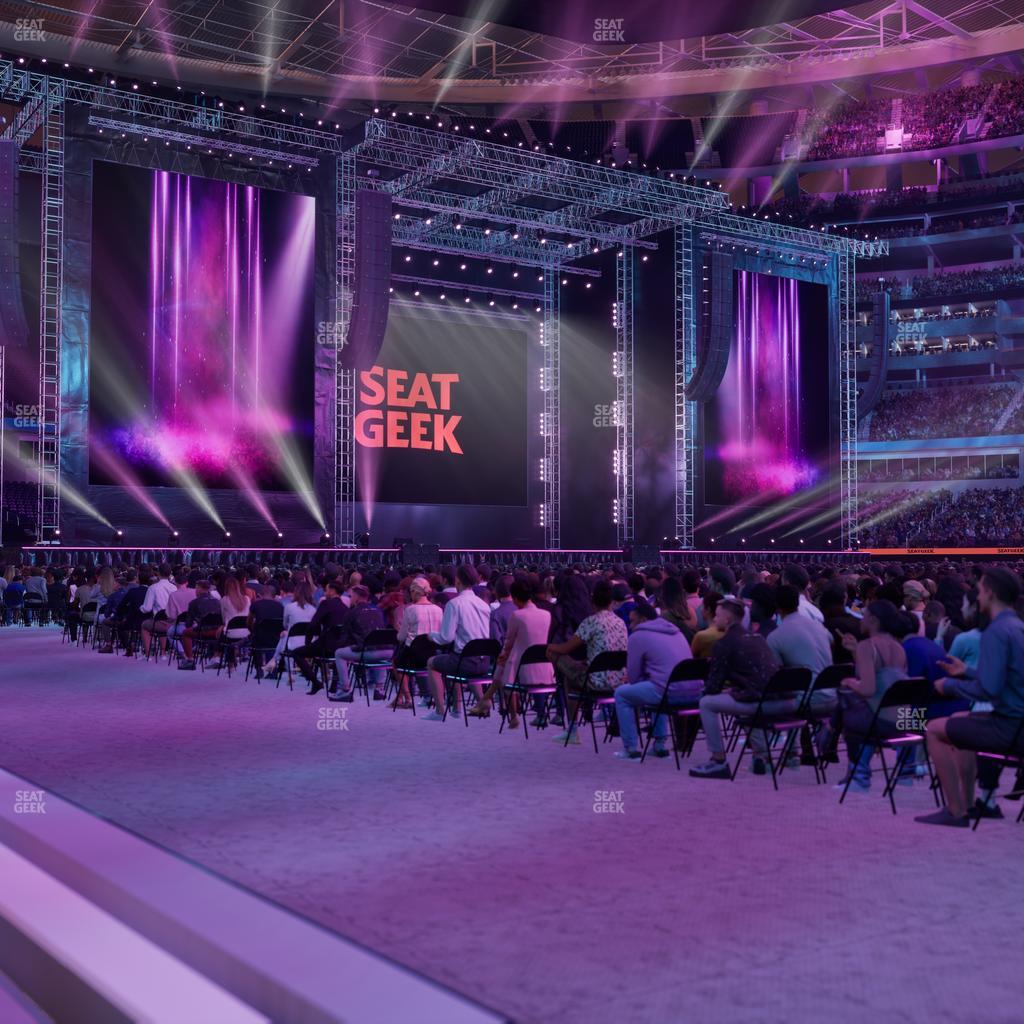 SoFi Stadium - Section Level 1 West Suite D Seat View