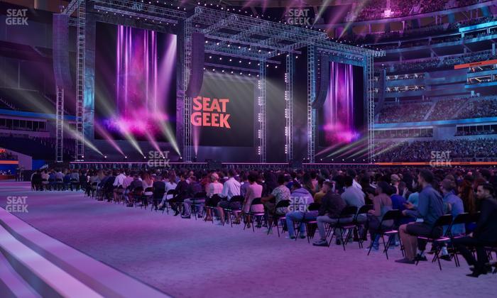 SoFi Stadium - Section Level 1 West Suite D Seat View